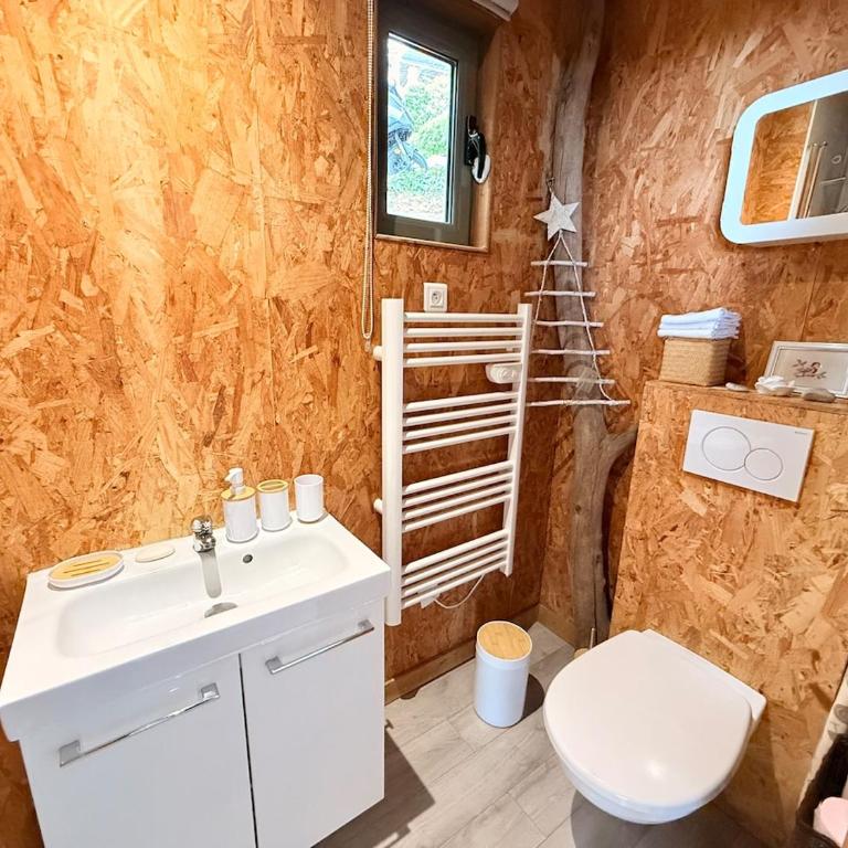 Treehouse in Les Oliviers, Sea View, Air Conditioning, Parking - Monolocale con Terrazza - 3