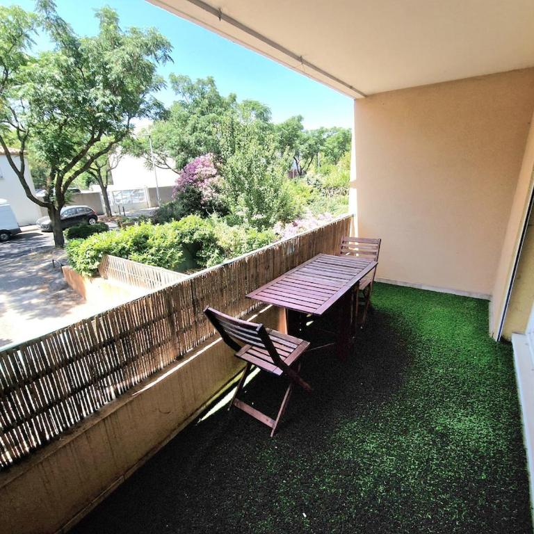 T2 avec terrasse au soleil proche centre - Apartment mit 1 Schlafzimmer - 1