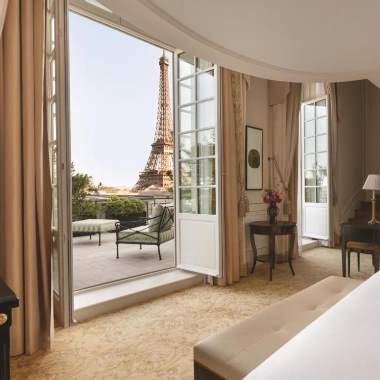 Shangri-La Paris - Suite en Duplex avec Terrasse - Vue sur Tour Eiffel - 1