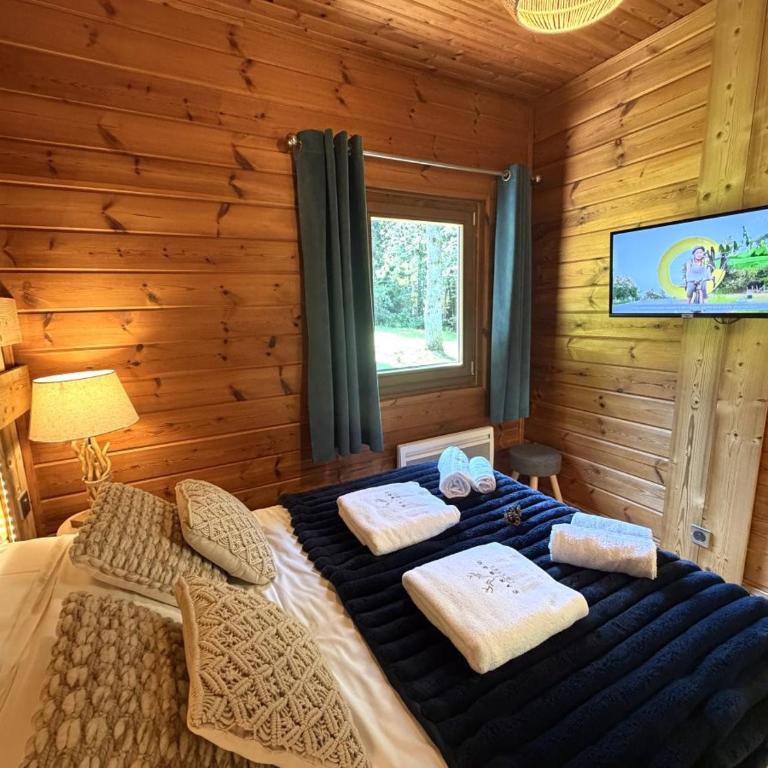 LE FISHING LODGE Chalet en bois avec bain nordique - Chalet - 2