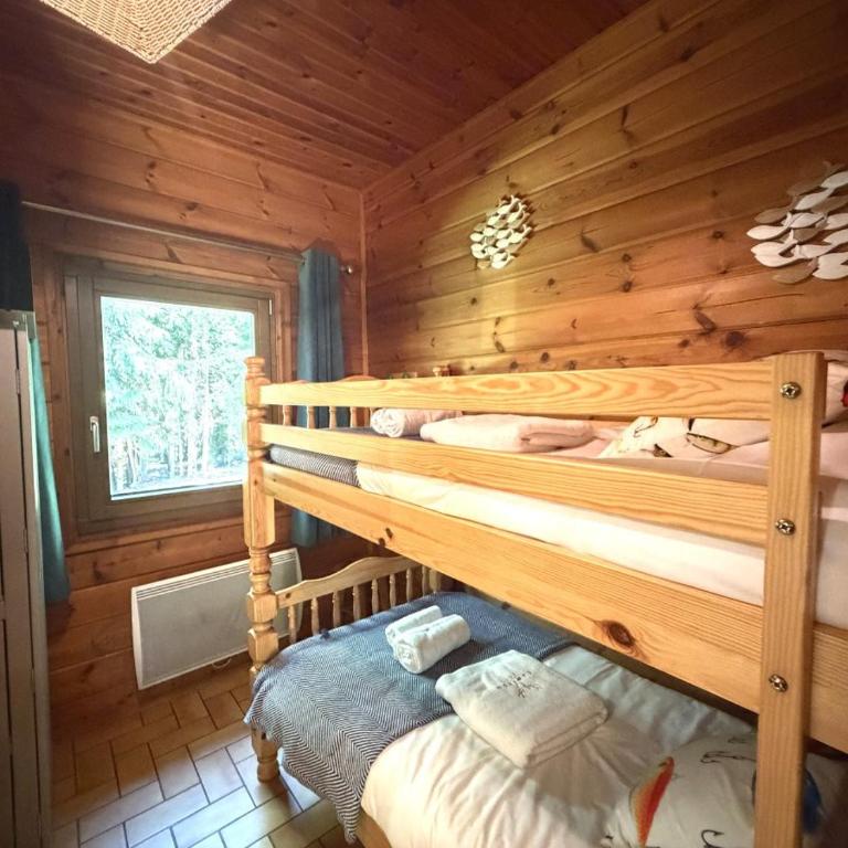 LE FISHING LODGE Chalet en bois avec bain nordique - Chalet - 5