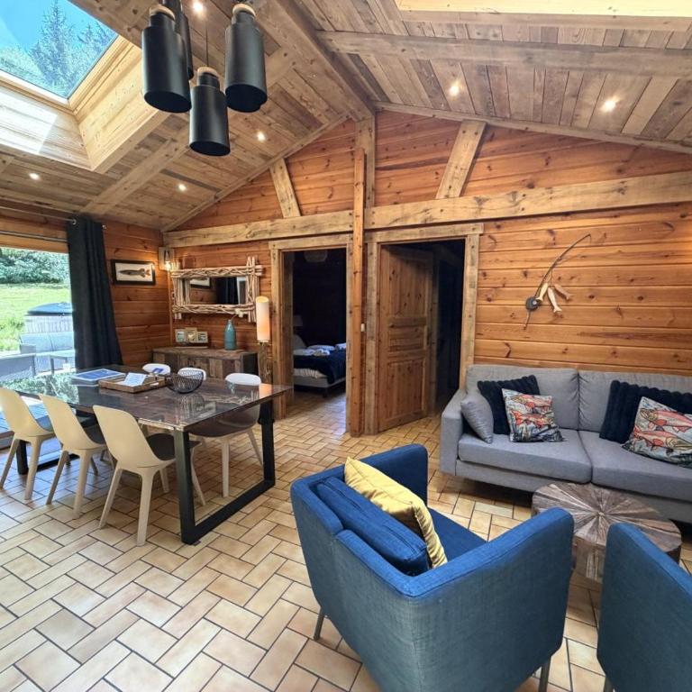 LE FISHING LODGE Chalet en bois avec bain nordique - Chalet - 19