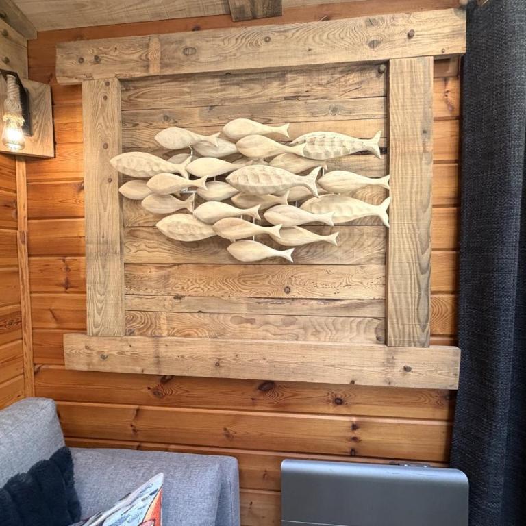 LE FISHING LODGE Chalet en bois avec bain nordique - Chalet - 24
