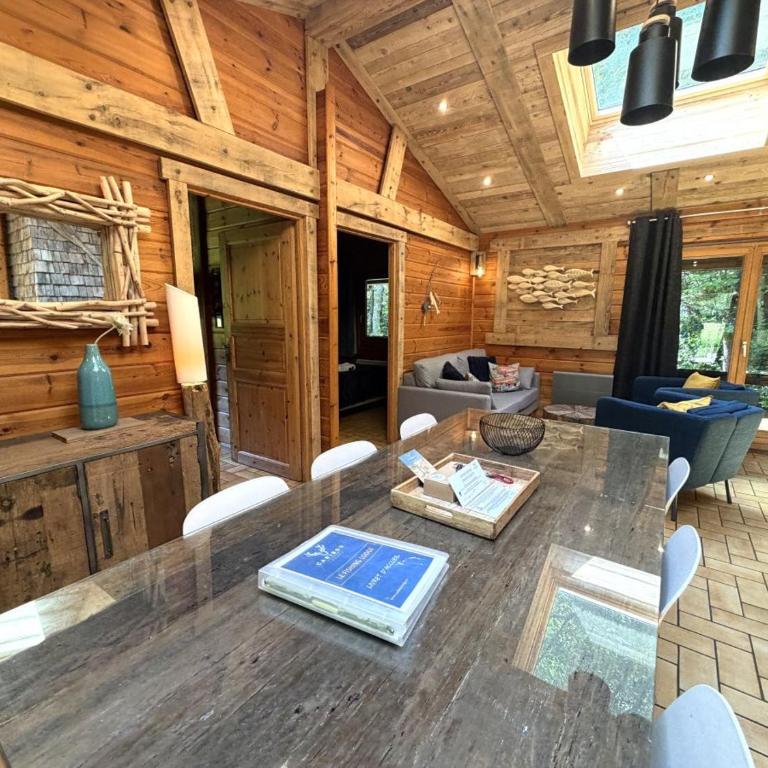 LE FISHING LODGE Chalet en bois avec bain nordique - Chalet - 25