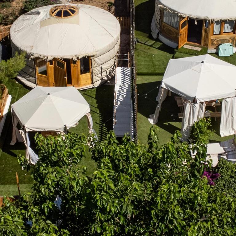 Yurta Glamping B&B San Leone Agrigento - tra mare e pineta - Deluxe Double Room with Side Sea View - 12