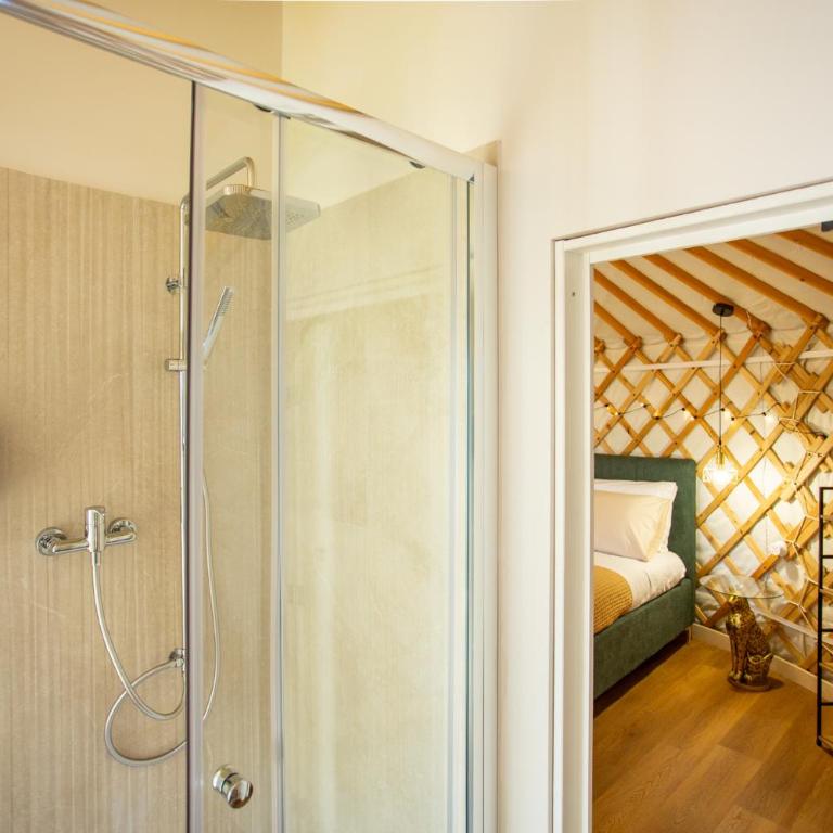 Yurta Glamping B&B San Leone Agrigento - tra mare e pineta - Deluxe Double Room with Sea View - 16