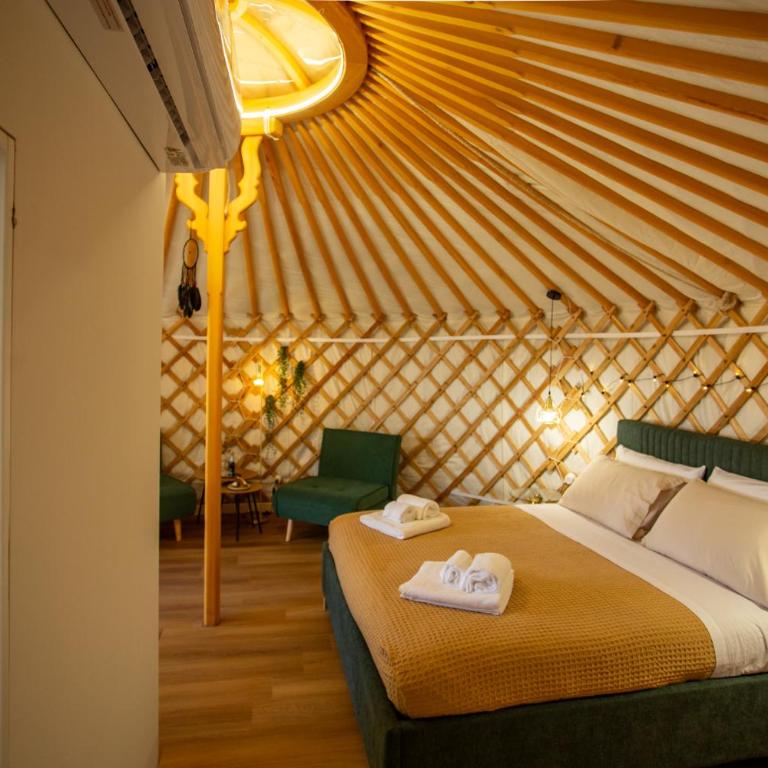 Yurta Glamping B&B San Leone Agrigento - tra mare e pineta - Deluxe Double Room with Sea View - 30