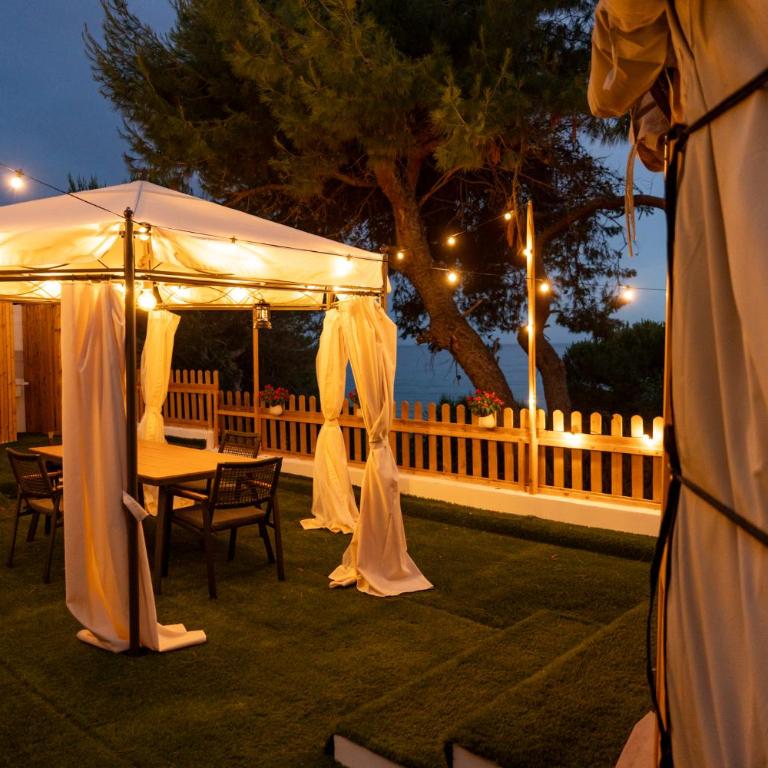 Yurta Glamping B&B San Leone Agrigento - tra mare e pineta - Deluxe Double Room with Sea View - 21