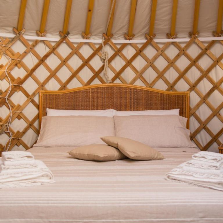 Yurta Glamping B&B San Leone Agrigento - tra mare e pineta - Deluxe Double Room with Side Sea View - 24