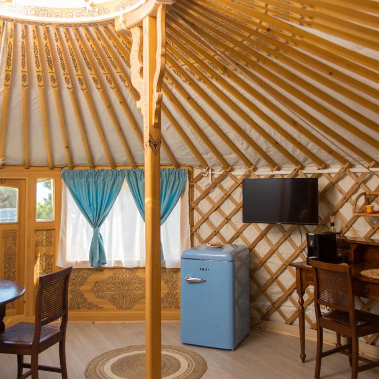 Yurta Glamping B&B San Leone Agrigento - tra mare e pineta - Deluxe Double Room with Side Sea View - 5