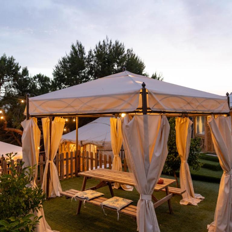 Yurta Glamping B&B San Leone Agrigento - tra mare e pineta - Deluxe Double Room with Side Sea View - 30