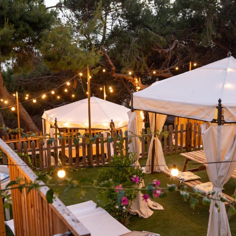 Yurta Glamping B&B San Leone Agrigento - tra mare e pineta - Deluxe Double Room with Side Sea View - 8