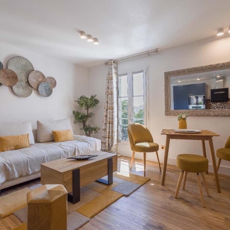 L'Olivier - 1 Chambre, clim, Palais & plage, fraichement rénové - Standard Apartment - 5
