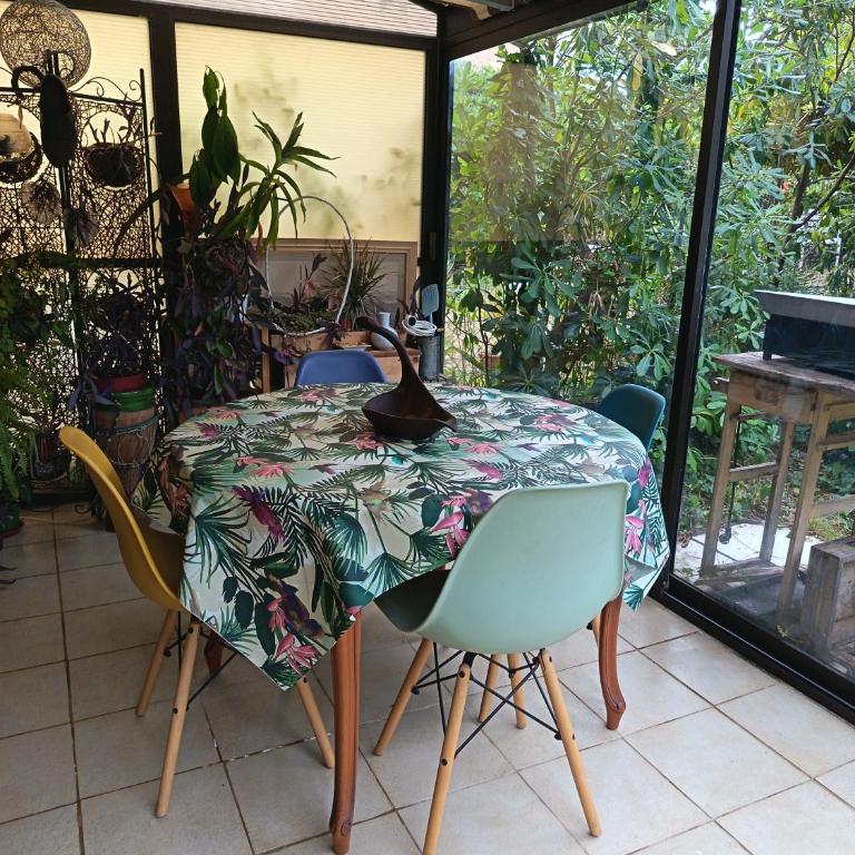 Havre de verdure Antibes Val Claret - Appartement 1 Chambre avec Jardin - 15
