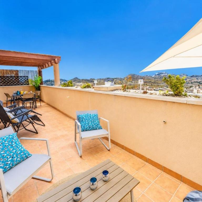 Aguilas Blue Horizon in the Collados Pool and parking - Apartamento - 15