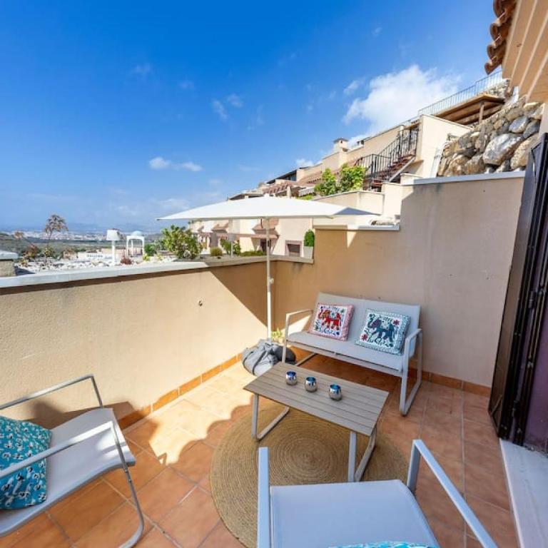 Aguilas Blue Horizon in the Collados Pool and parking - Apartamento - 14