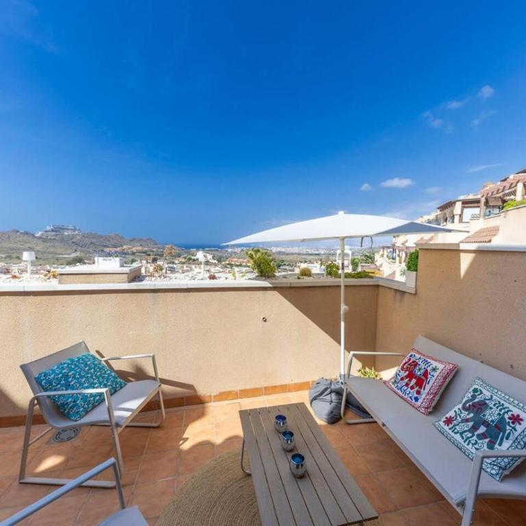 Aguilas Blue Horizon in the Collados Pool and parking - Apartamento - 12