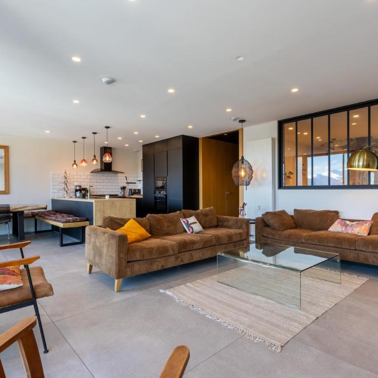 Le Refuge d'Égat - Avec vue imprenable sur les montagnes - Appartement - 1