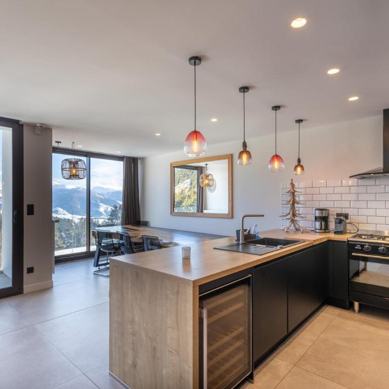 Le Refuge d'Égat - Avec vue imprenable sur les montagnes - Appartement - 2