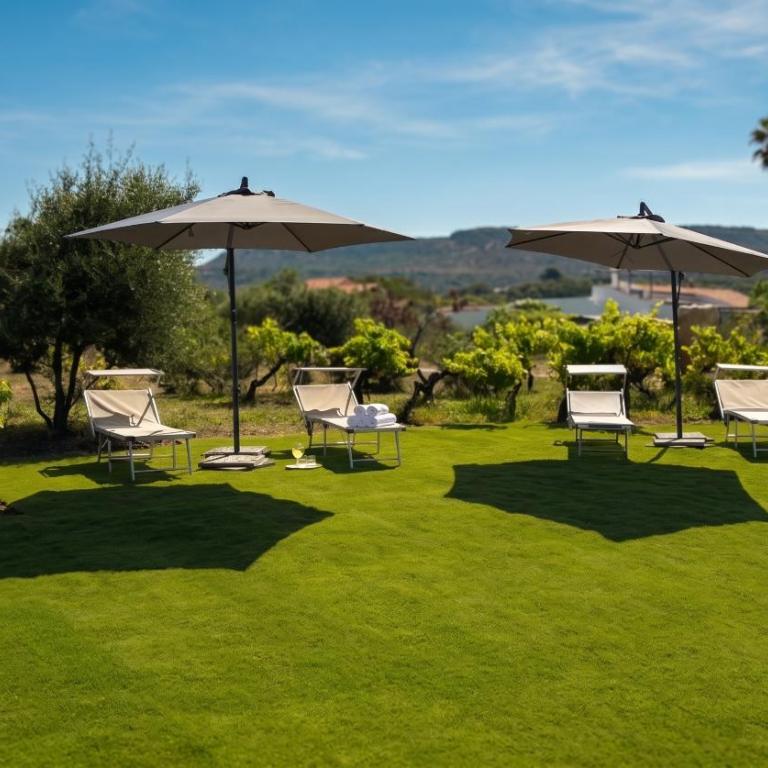 Villa Miramare Peaceful Oasis with Garden, Pool and Sea View in Alghero - Villa con Piscina Privata - 12