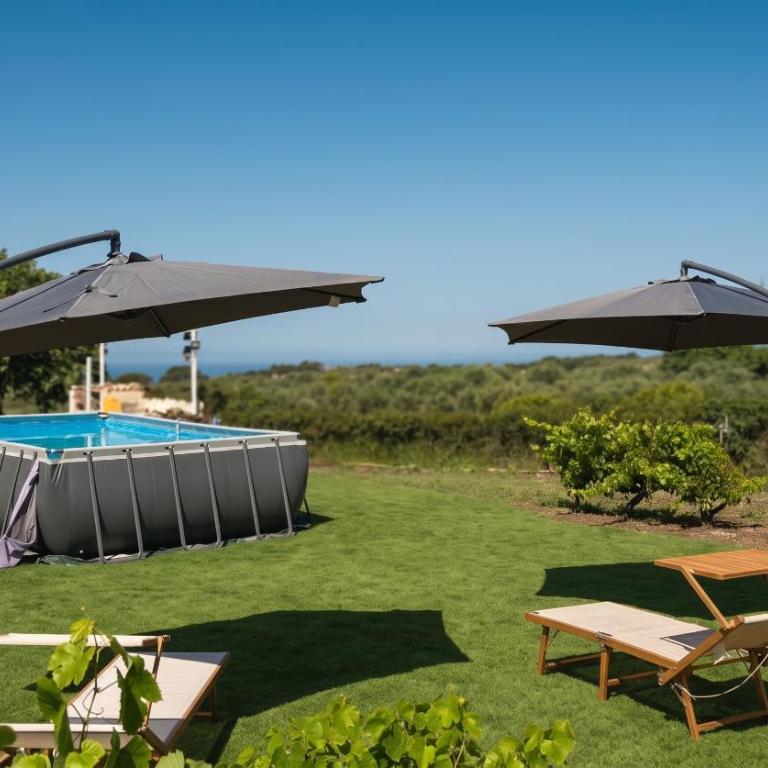 Villa Miramare Peaceful Oasis with Garden, Pool and Sea View in Alghero - Villa con Piscina Privata - 6