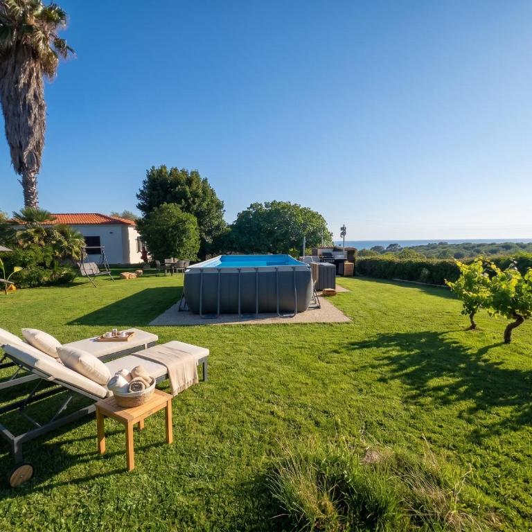 Villa Miramare Peaceful Oasis with Garden, Pool and Sea View in Alghero - Villa con Piscina Privata - 44