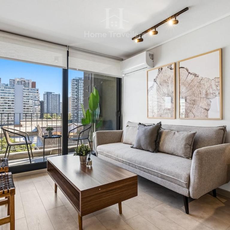 HT Modern Apartment in Ñuñoa with Parking - One-Bedroom Apartment - 1