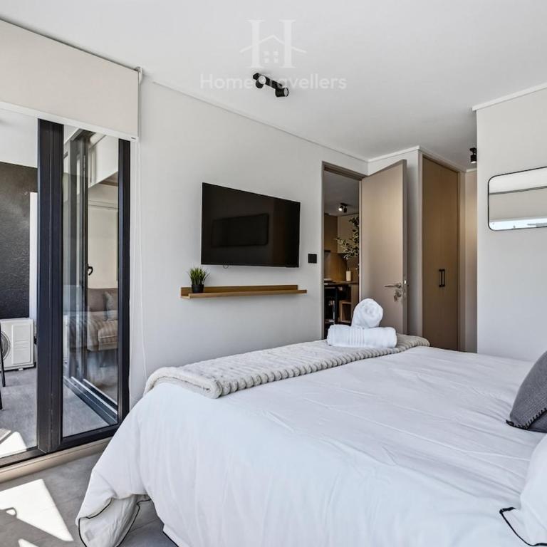 HT Modern Apartment in Ñuñoa with Parking - One-Bedroom Apartment - 3