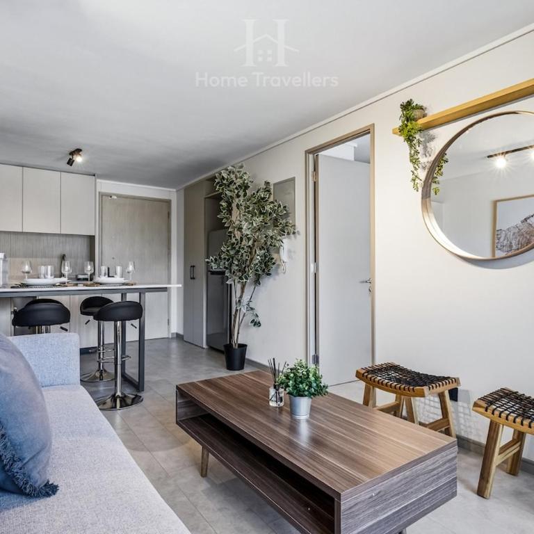 HT Modern Apartment in Ñuñoa with Parking - One-Bedroom Apartment - 22