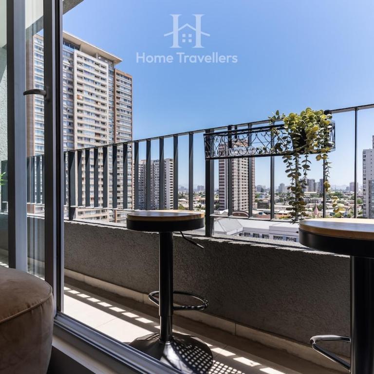 HT Beautiful apartment in front of Irarrazaval metro - One-Bedroom Apartment - 8
