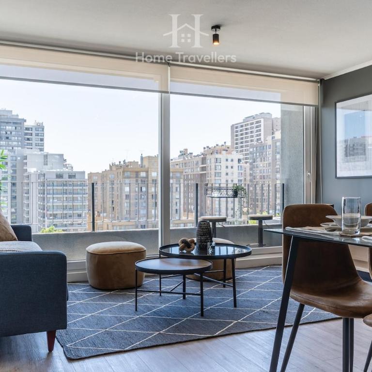 HT Beautiful apartment in front of Irarrazaval metro - One-Bedroom Apartment - 23