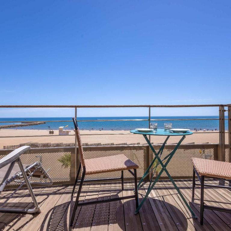Valras-Loc - Front de Mer avec Vue Superbe - Appartamento - 1