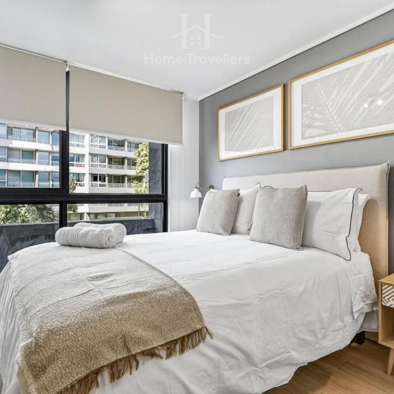 HT Modern apartment with Air Conditioning Ñuñoa - Three-Bedroom Apartment - 13