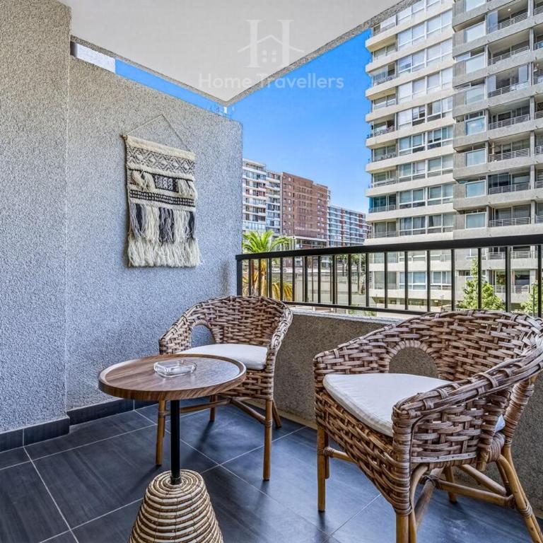 HT Modern apartment with Air Conditioning Ñuñoa - Three-Bedroom Apartment - 23