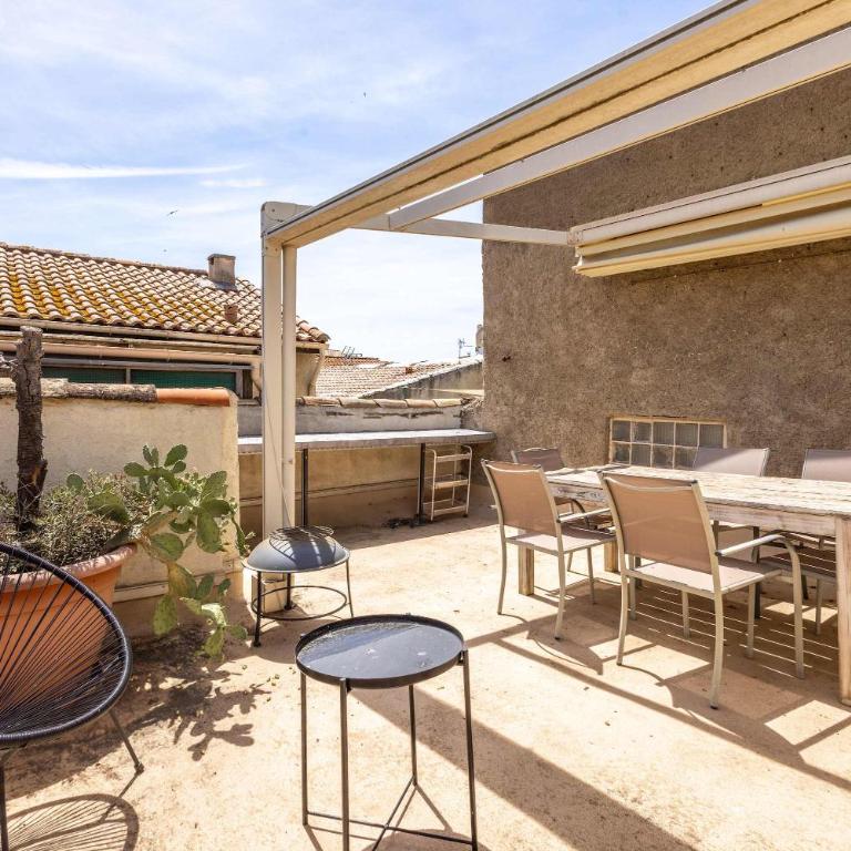 MaisonMaison de village avec terrasse au coeur de Serignan - Ferienhaus - 1