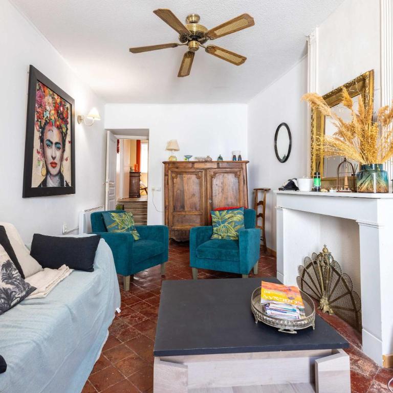 MaisonMaison de village avec terrasse au coeur de Serignan - Ferienhaus - 11