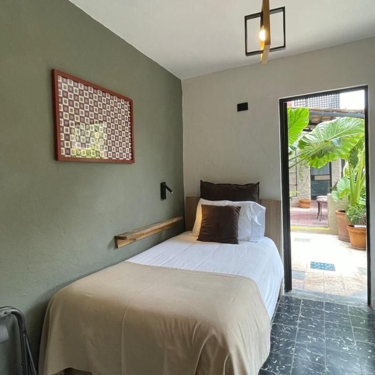 Hotel Bonito - Habitación Doble Pequeña - 2 camas - 1
