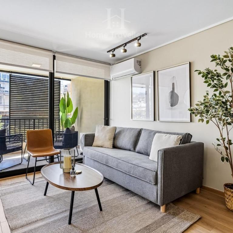 HT Perfect in Providencia AC terrace and parking - One-Bedroom Apartment - 1