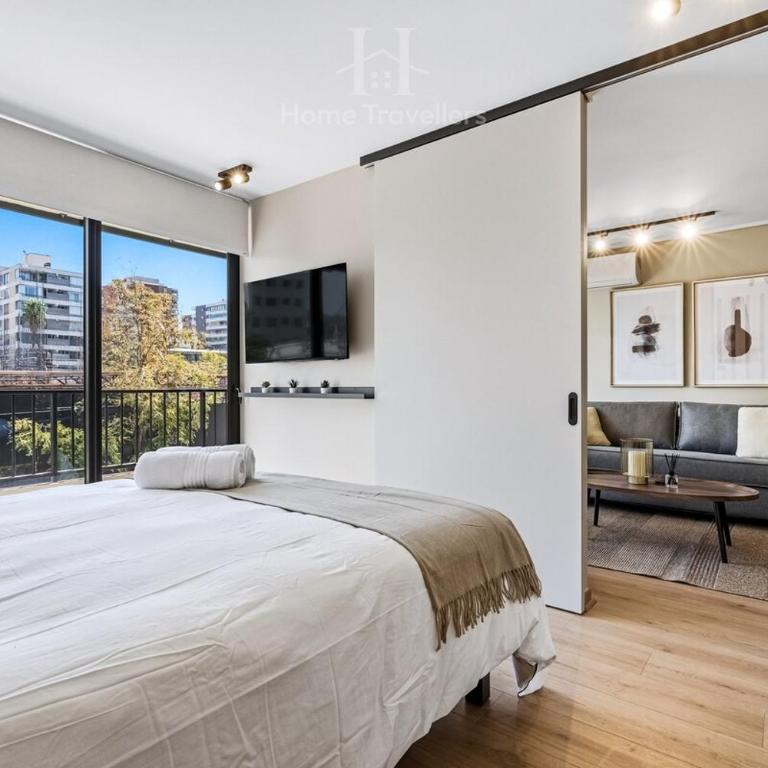 HT Perfect in Providencia AC terrace and parking - One-Bedroom Apartment - 10