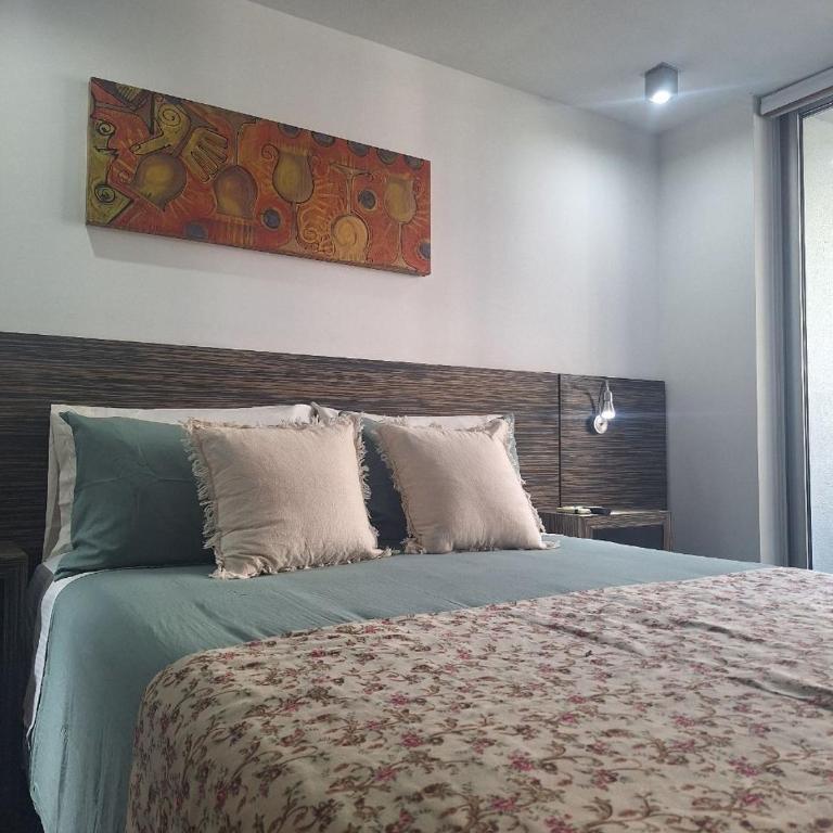 descubre santiago desde portugal cercano a mall y metros - Apartamento de 1 dormitorio - 7
