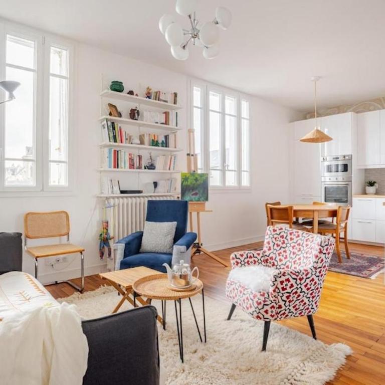 Lumineux appartement privatif - Élégant & Arty - Appartamento Deluxe con 2 Camere da Letto - 6