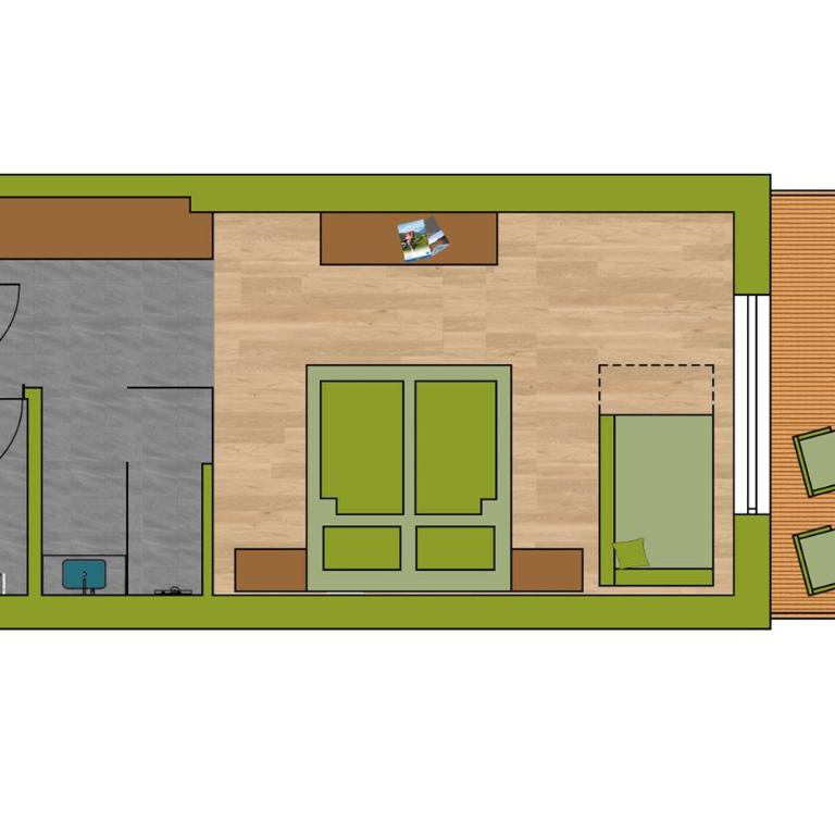 Familienhotel Kreuzwirt - Doppelzimmer mit Balkon - 4