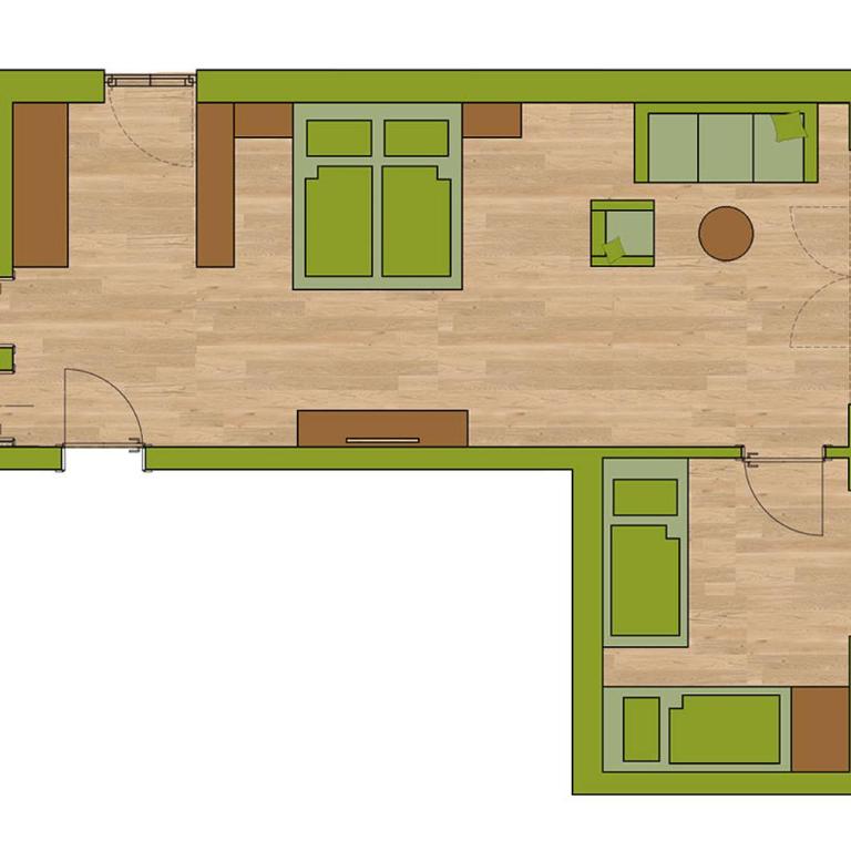 Familienhotel Kreuzwirt - Familienzimmer mit Balkon - 6