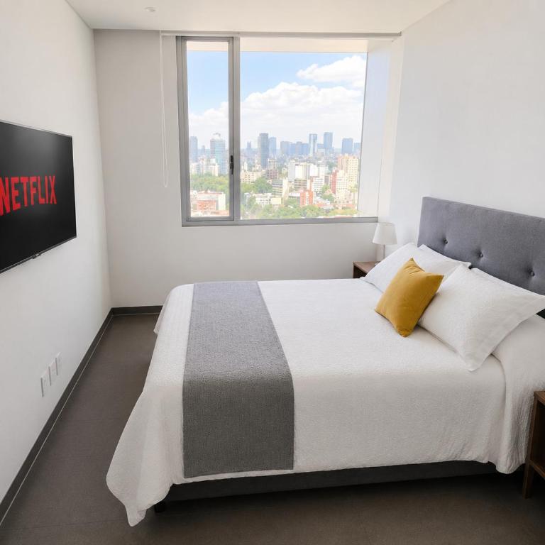 Lux Polanco ApartmentBalconyHS WIFILocation - One-Bedroom Apartment - 2