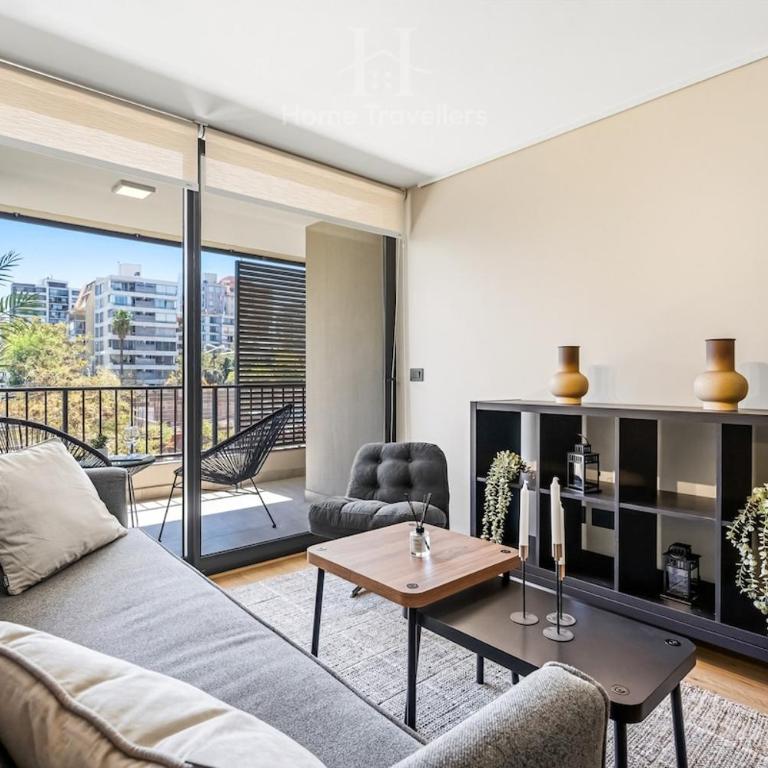 HT Comfortable apartment in Providencia for 4 people - One-Bedroom Apartment - 1