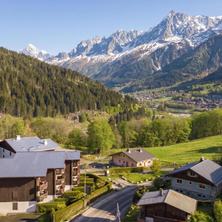 Le Prarion 24A Ski in/Ski out at Les Houches (Sleeps 4) - Happy Rentals - Studio avec Balcon - 15