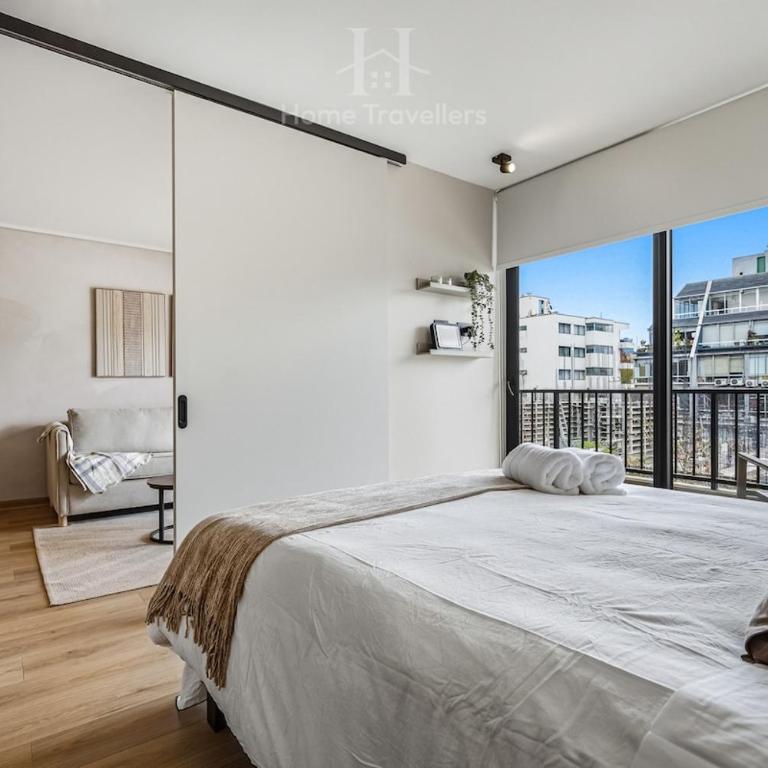 HT Cozy Apartment in Providencia with AC and Parking - One-Bedroom Apartment - 13