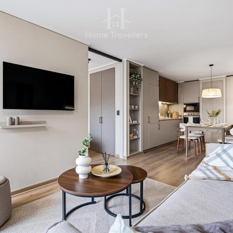 HT Cozy Apartment in Providencia with AC and Parking - One-Bedroom Apartment - 23