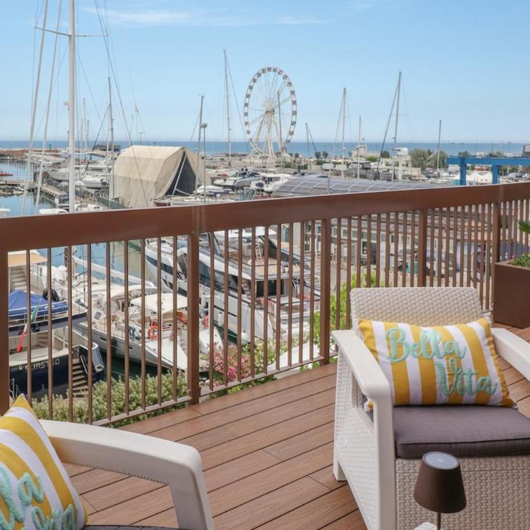 Maison Du Port Rimini Harbour Suite - Appartamento con 2 Camere da Letto, Terrazza e Vista Mare - 10