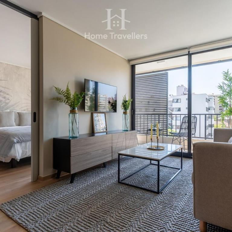 HT Modern apartment Lyon Providencia and Parking - One-Bedroom Apartment - 1